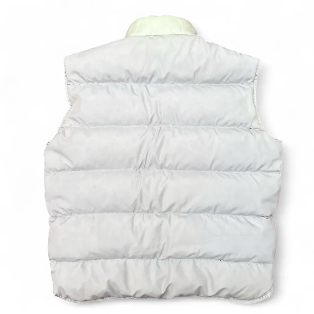 Vintage Penfield Down 80s Puffer Vest USA Made Outdoors Gorpcore Ski L Blue Gray